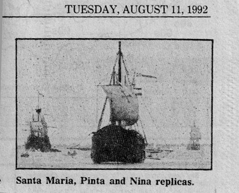 Columbus ships